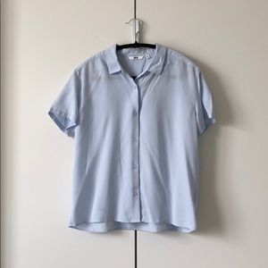 Rayon Short Sleeve Blouse